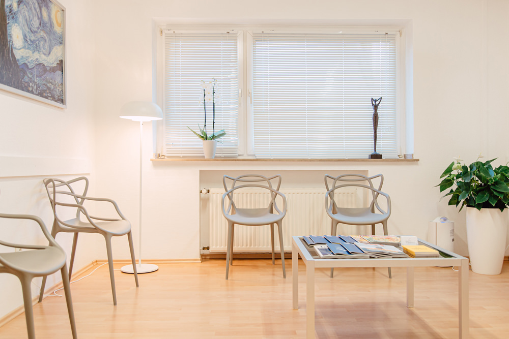 Hausärzte Mönchengladbach - Hausärzte am Theaterpark - Wartezimmer